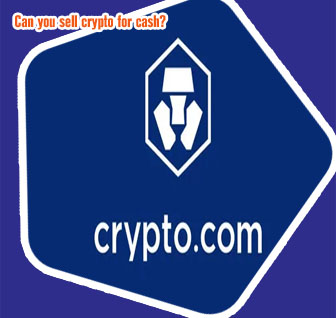 Cryptocom sell for cash